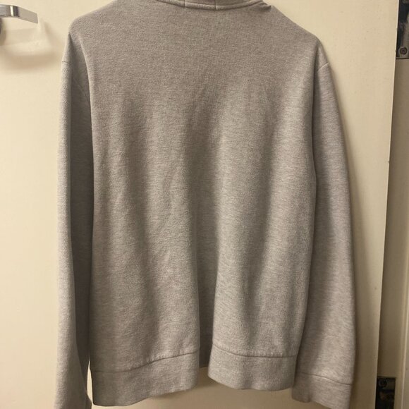 Polo Ralph Lauren Grey Quarter-Zip Pullover - Picture 2 of 3